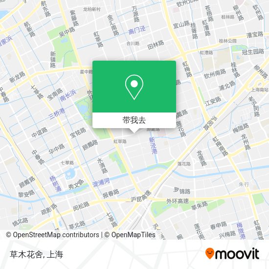 草木花舍地图