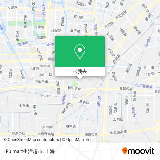 Fu mart生活超市地图