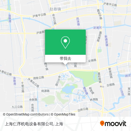 上海仁序机电设备有限公司地图