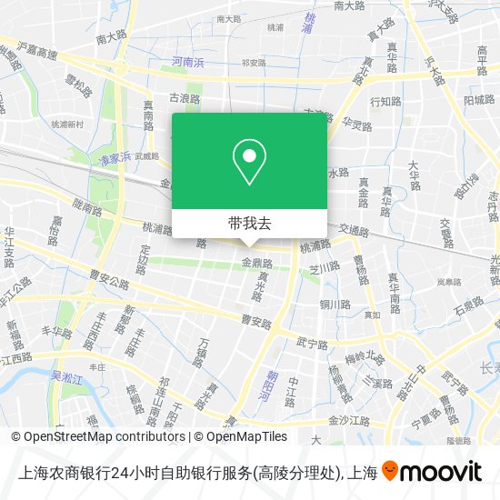 上海农商银行24小时自助银行服务(高陵分理处)地图