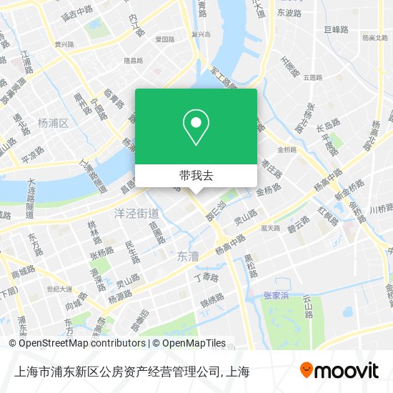 上海市浦东新区公房资产经营管理公司地图