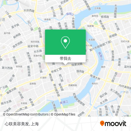 心联美容美发地图