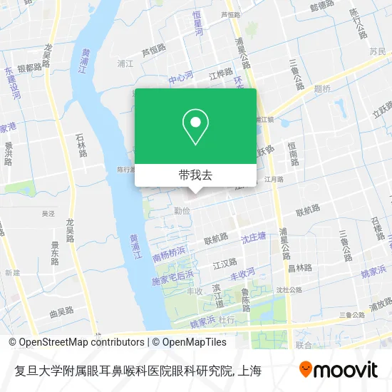 复旦大学附属眼耳鼻喉科医院眼科研究院地图
