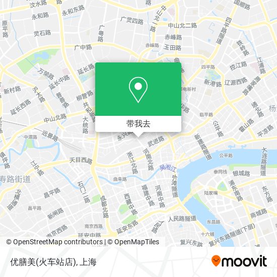 优膳美(火车站店)地图