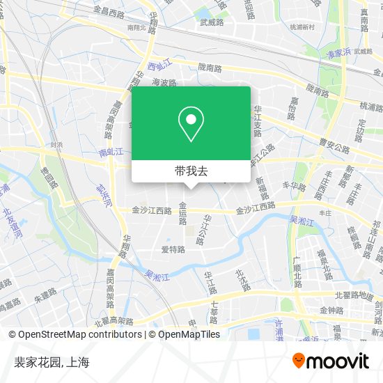 裴家花园地图
