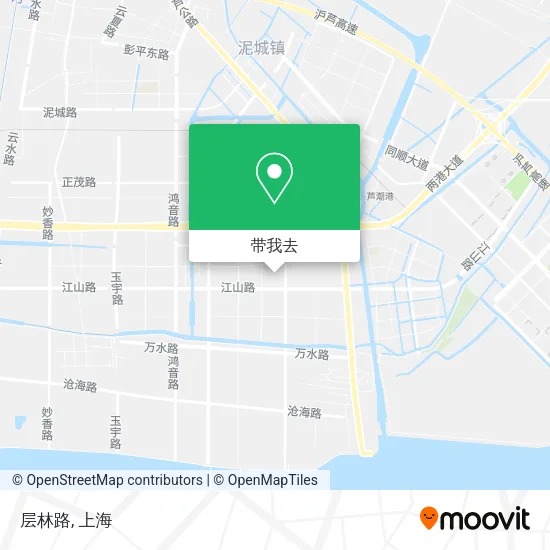 层林路地图