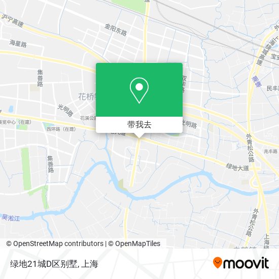 绿地21城D区别墅地图