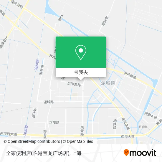 全家便利店(临港宝龙广场店)地图