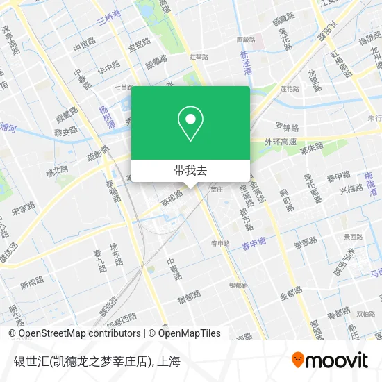 银世汇(凯德龙之梦莘庄店)地图