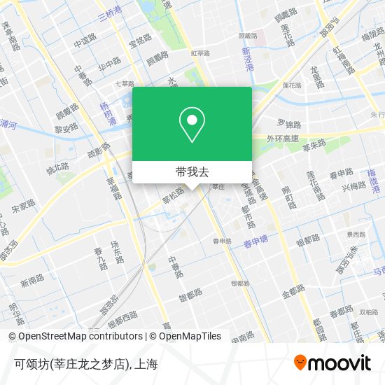 可颂坊(莘庄龙之梦店)地图