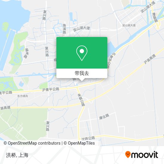 洪桥地图