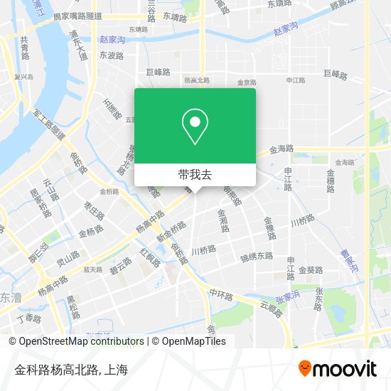金科路杨高北路地图