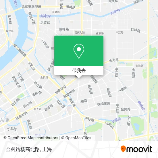金科路杨高北路地图