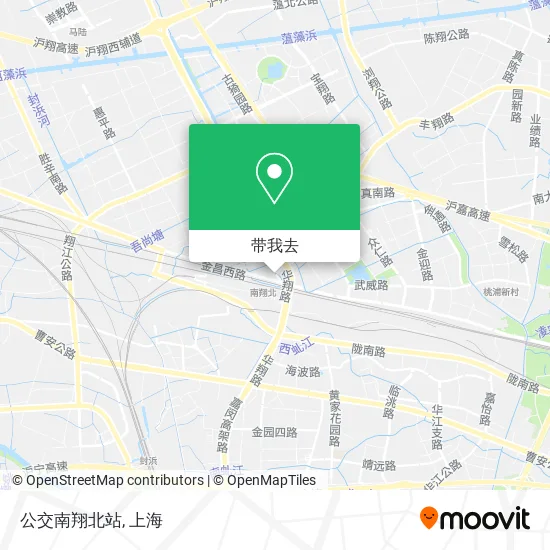 公交南翔北站地图