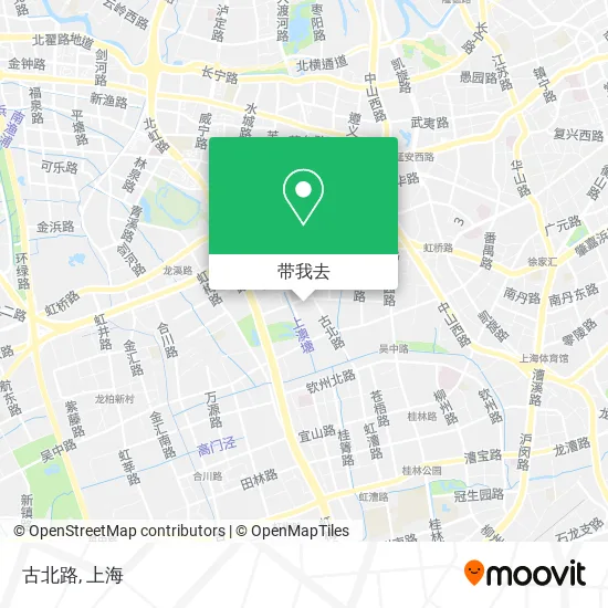 古北路地图