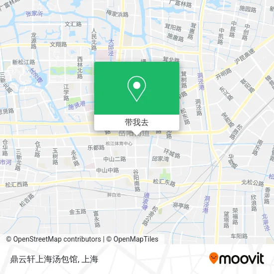鼎云轩上海汤包馆地图