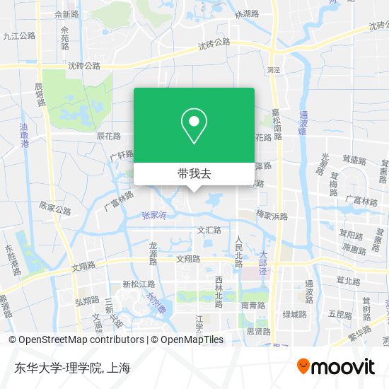 东华大学-理学院地图