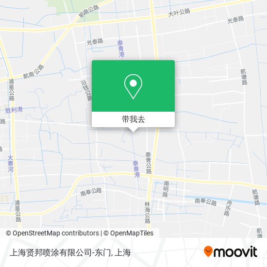 上海贤邦喷涂有限公司-东门地图