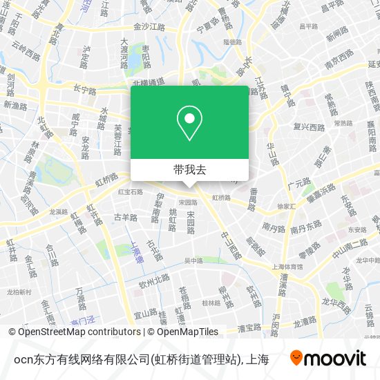 ocn东方有线网络有限公司(虹桥街道管理站)地图