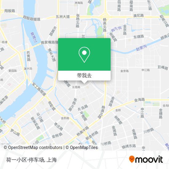 荷一小区-停车场地图