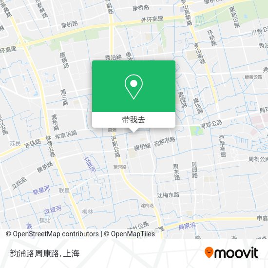 韵浦路周康路地图