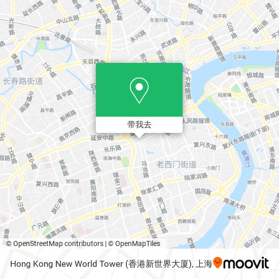 Hong Kong New World Tower (香港新世界大厦)地图