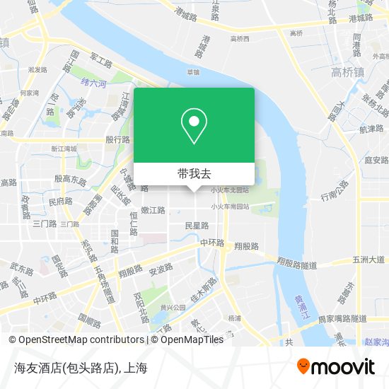 海友酒店(包头路店)地图