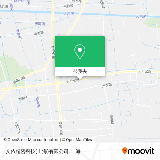 文依精密科技(上海)有限公司地图