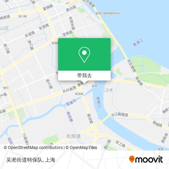 吴淞街道特保队地图