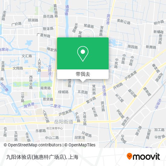 九阳体验店(施惠特广场店)地图