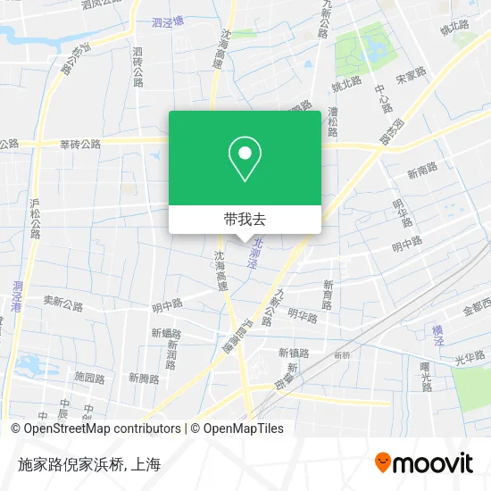 施家路倪家浜桥地图