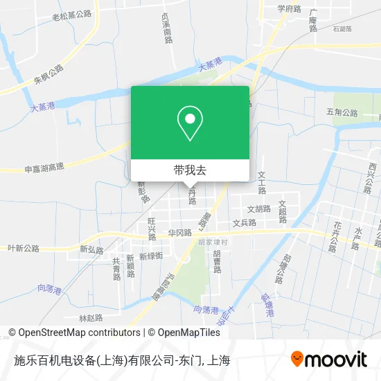 施乐百机电设备(上海)有限公司-东门地图