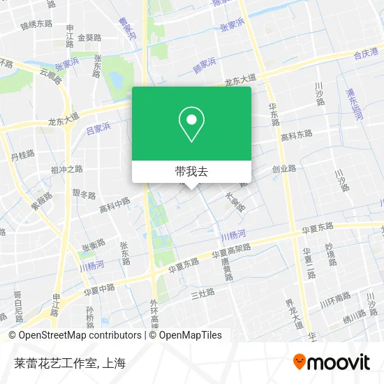 莱蕾花艺工作室地图
