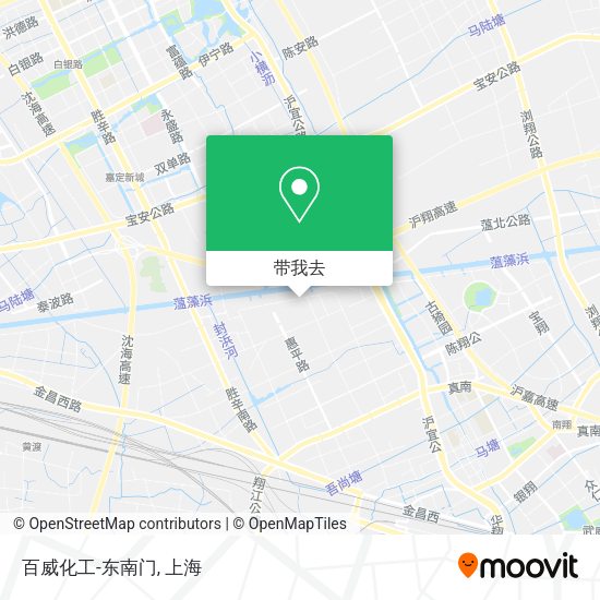 百威化工-东南门地图