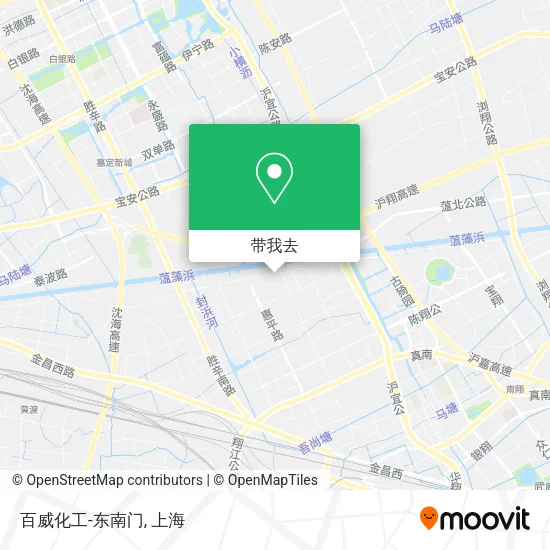百威化工-东南门地图