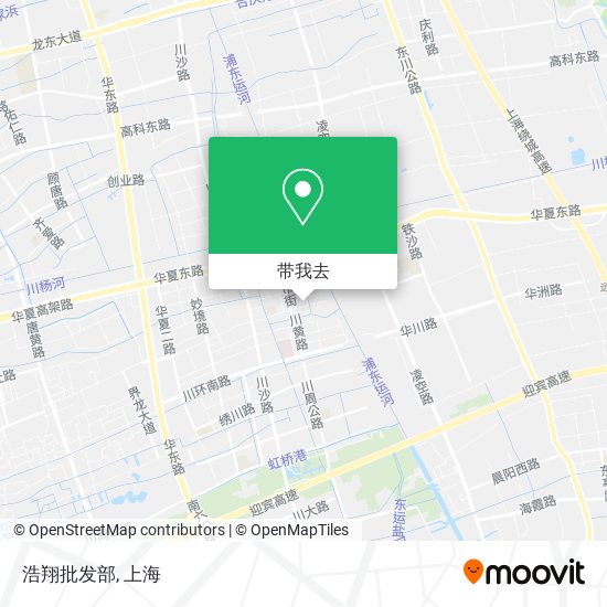 浩翔批发部地图