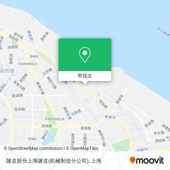 隧道股份上海隧道(机械制造分公司)地图