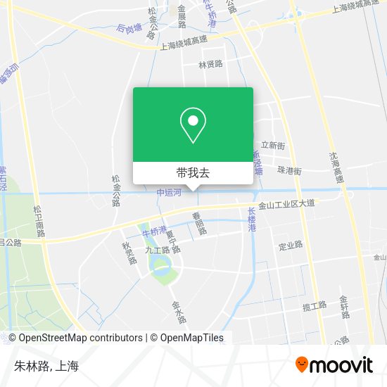 朱林路地图