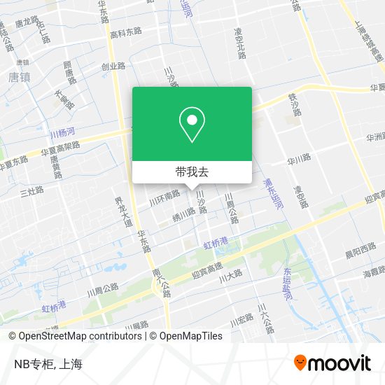NB专柜地图