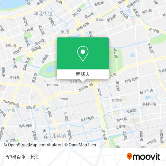 华熙百润地图