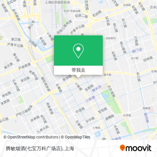 腾敏烟酒(七宝万科广场店)地图