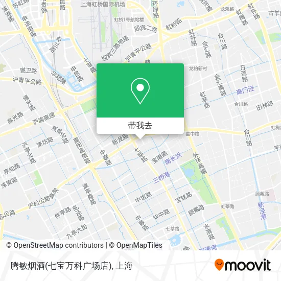 腾敏烟酒(七宝万科广场店)地图