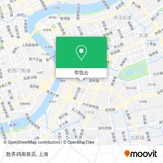 散养鸡南泉店地图
