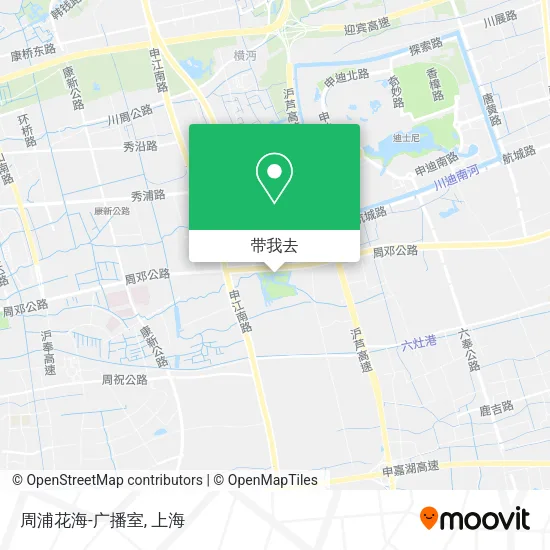 周浦花海-广播室地图
