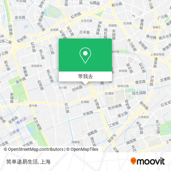 简单递易生活地图