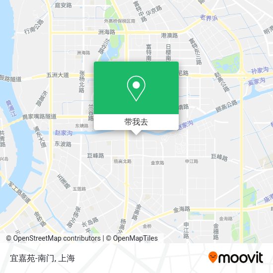 宜嘉苑-南门地图