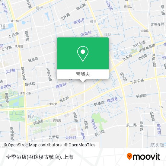 全季酒店(召稼楼古镇店)地图