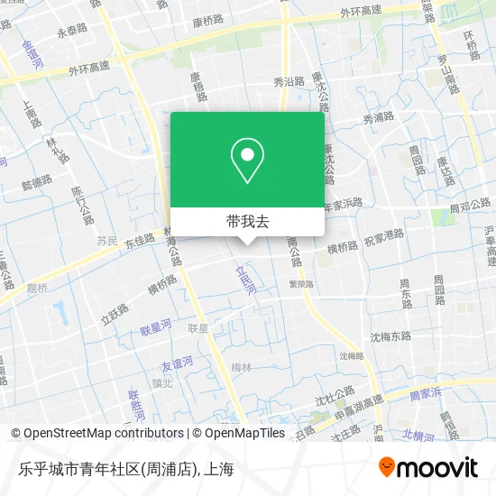 乐乎城市青年社区(周浦店)地图