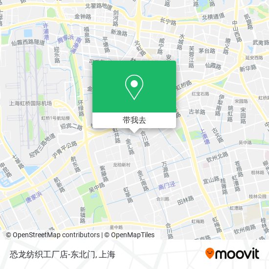 恐龙纺织工厂店-东北门地图