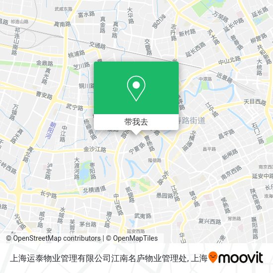 上海运泰物业管理有限公司江南名庐物业管理处地图